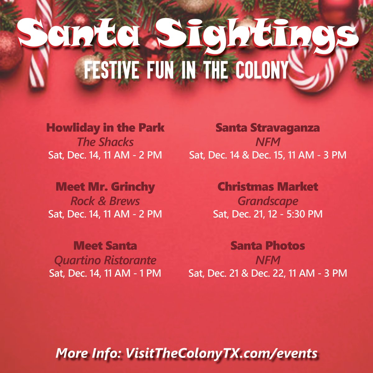 VisitTheColonyTX.com tweet media