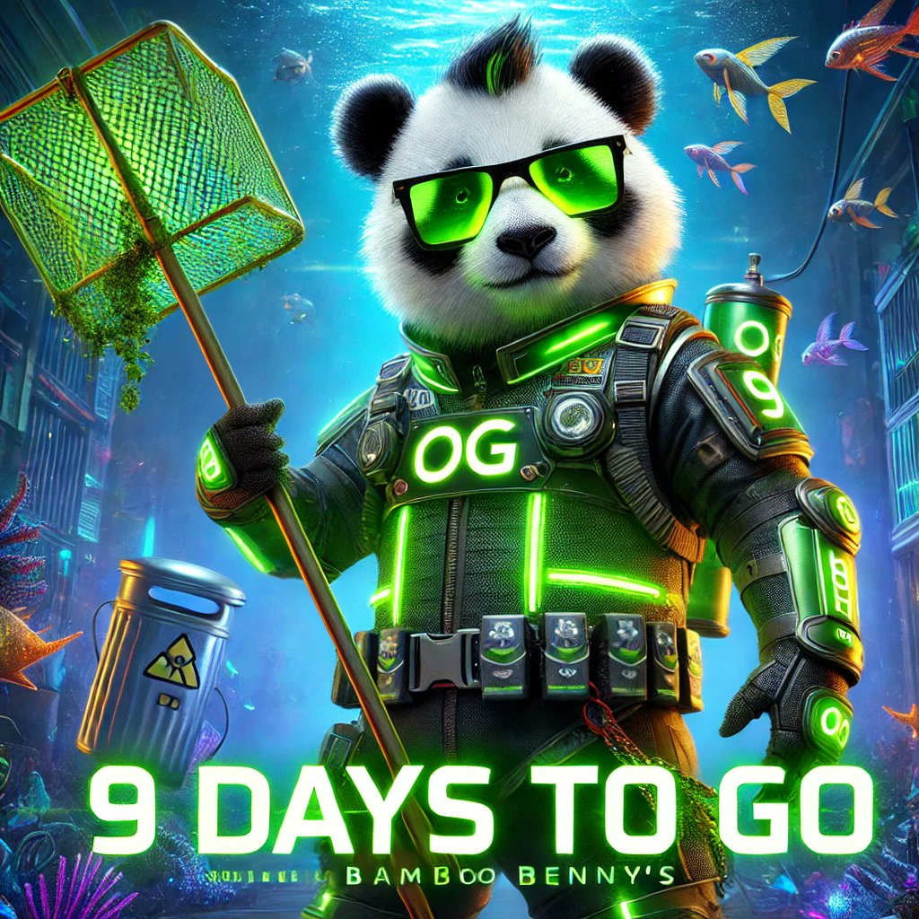 🚀 9 Days to Go! 🌊

The wait is almost over! Bamboo Benny is launching on Moonshot Solana in just 9 days! 🌌💸

🔥 Eco Meets Crypto:
🌿 First Stop: Solana Moonshot Launch
🌊 Next Stop: FTM Network Launch – 1 week after Solana
We’re gearing up for an epic journey toward a greener