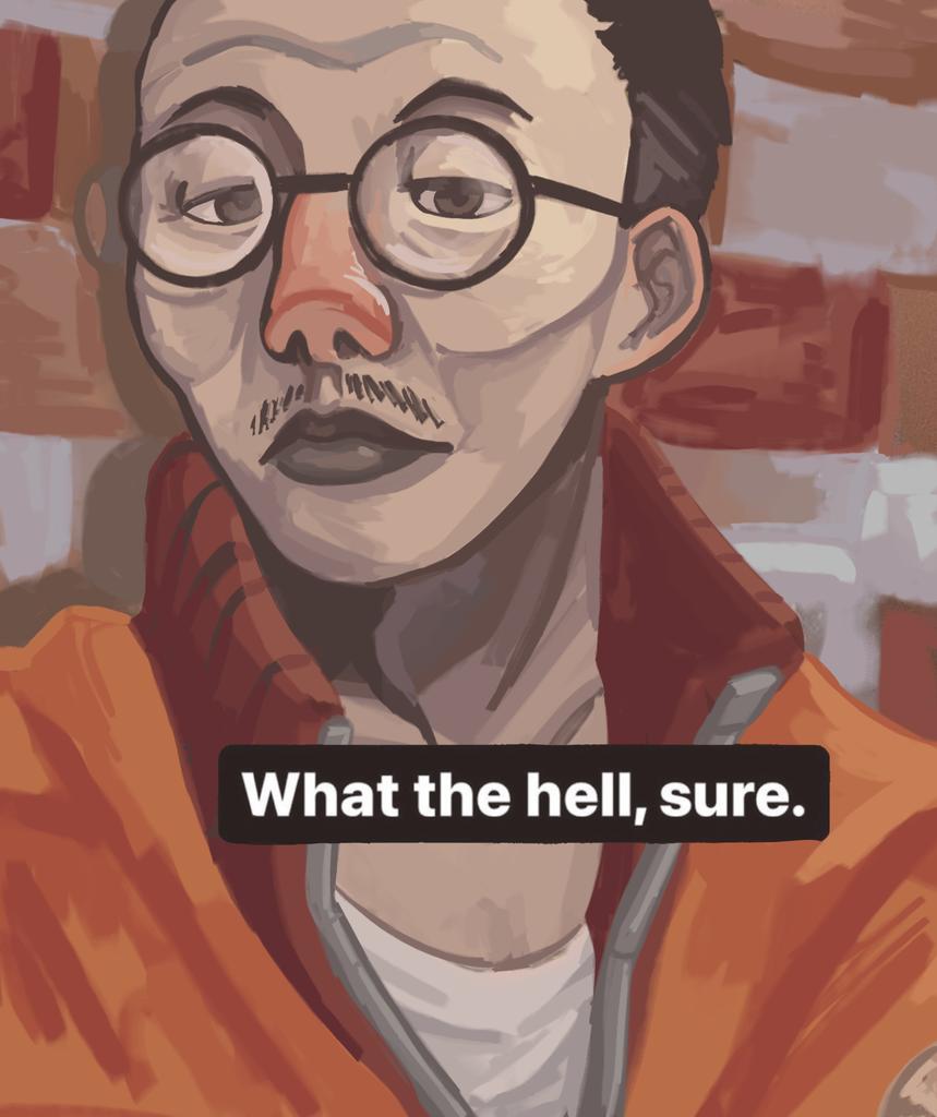 onesidedreed's tweet photo. kim whenever he doesnt stop harry from doing something stupid
#DiscoElysium https://t.co/CDtwKLqGcQ