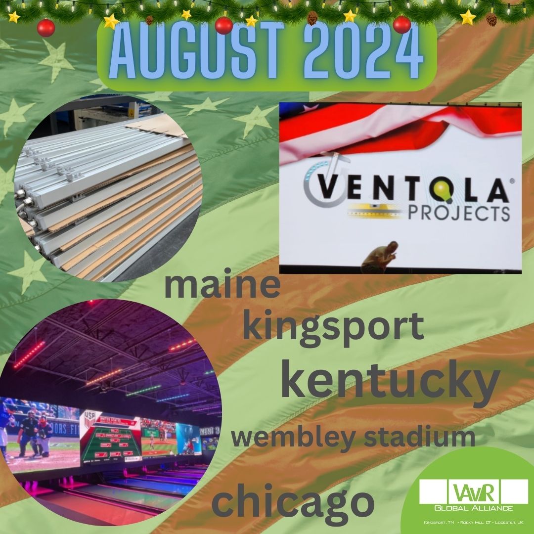 We celebrated 8 years since our first VAvR USA lighting project in Portland, Maine.

Our recent VAvR Lighting order from the UK successfully arrived inKentucky.

Our VAvR Global Alliance project is now secured in Chicago, IL.

Stay tuned for Day 9!

bit.ly/3yf4TwJ