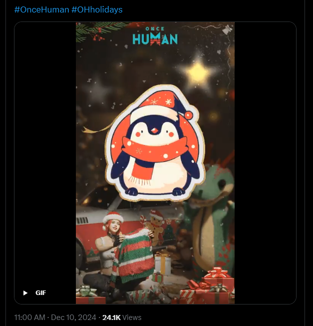 DoctorTokyo's tweet photo. @OnceHuman_ Did you hear that? https://t.co/X4CZwmaklN