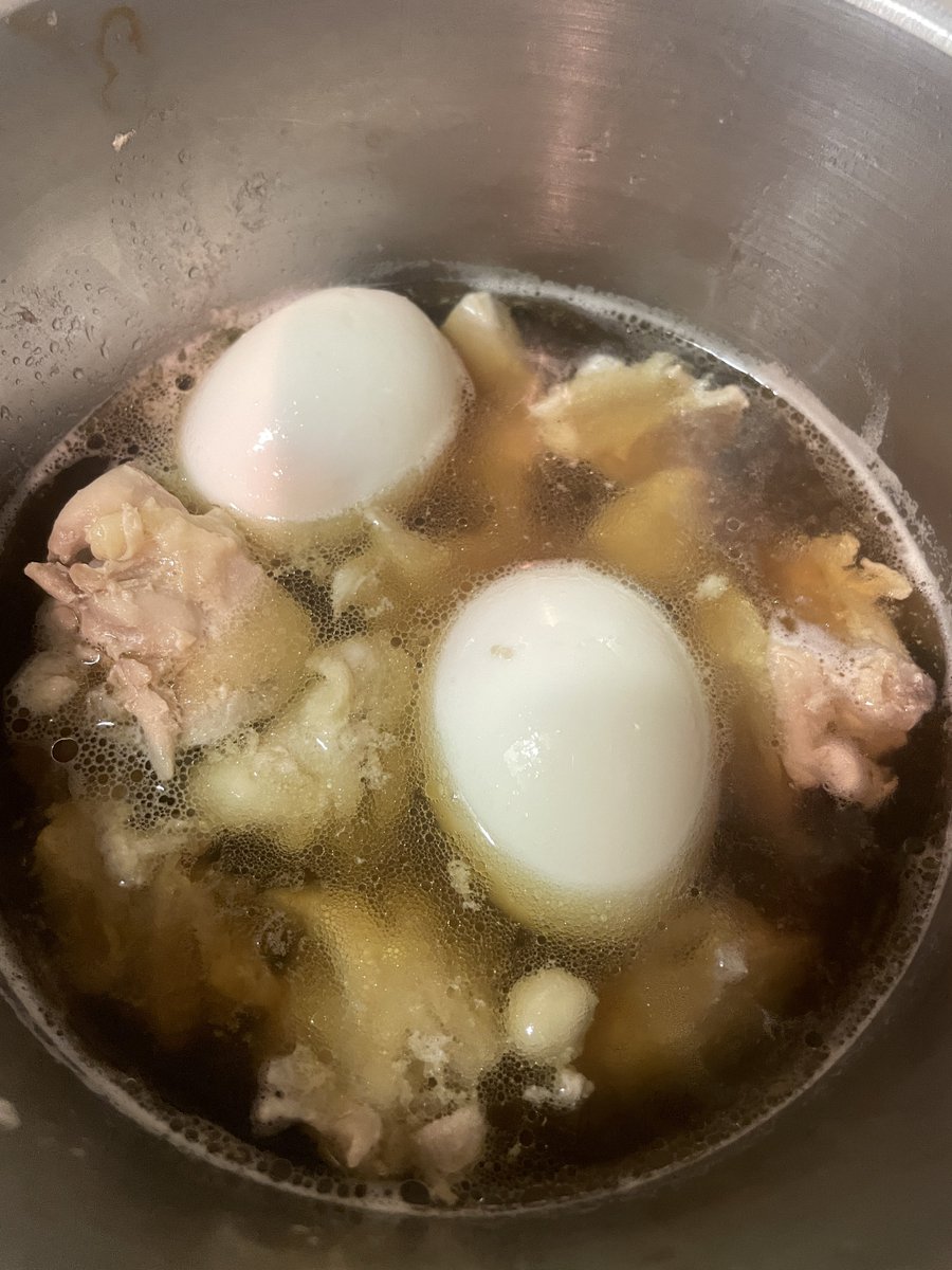 89ua_'s tweet photo. しょう油煮作ろう思ったら、なんかラーメン出来そう失敗 https://t.co/zx4OL8eXV0