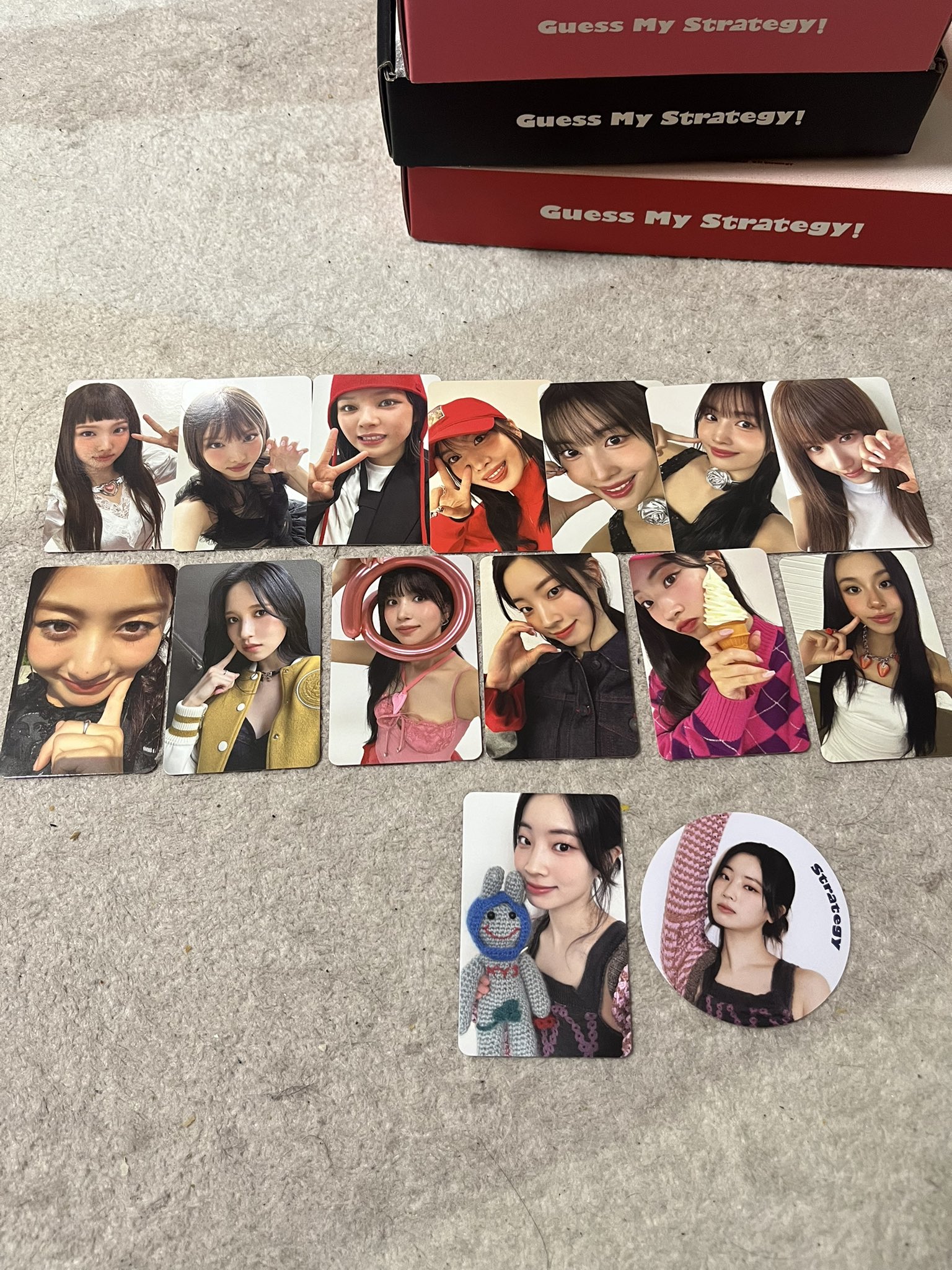 TWICEONCEDAYPerfect Worldランダムトレカツウィ