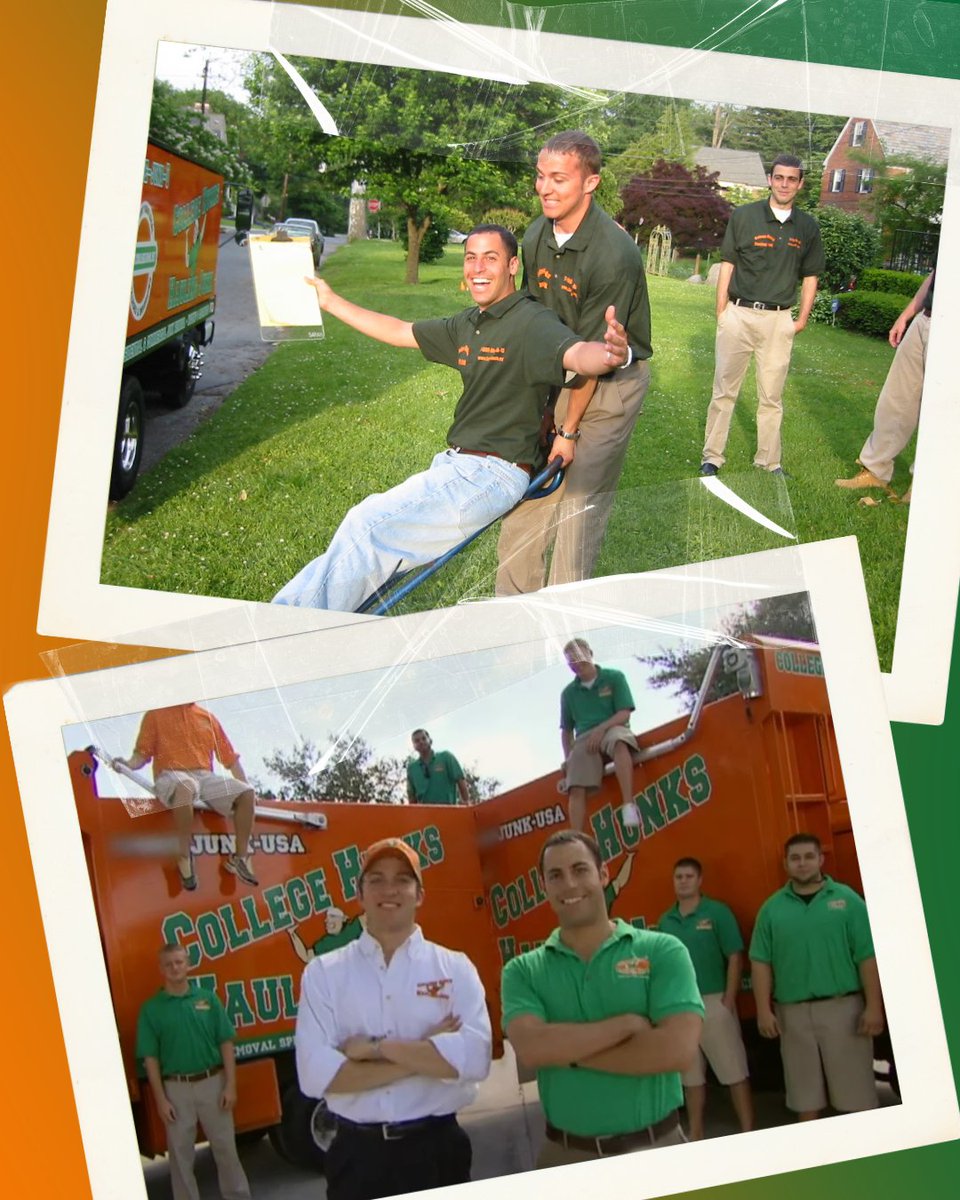 20 ICONIC MOMENTS IN 20 YEARS! Iconic Moment #1: Back to where it all began! Did you know that Nick and Omar started College HUNKS back in 2004 with Omar’s mom’s van? Shortly after, they won a grant for their business plan and used it to kickstart the brand we have today. A...