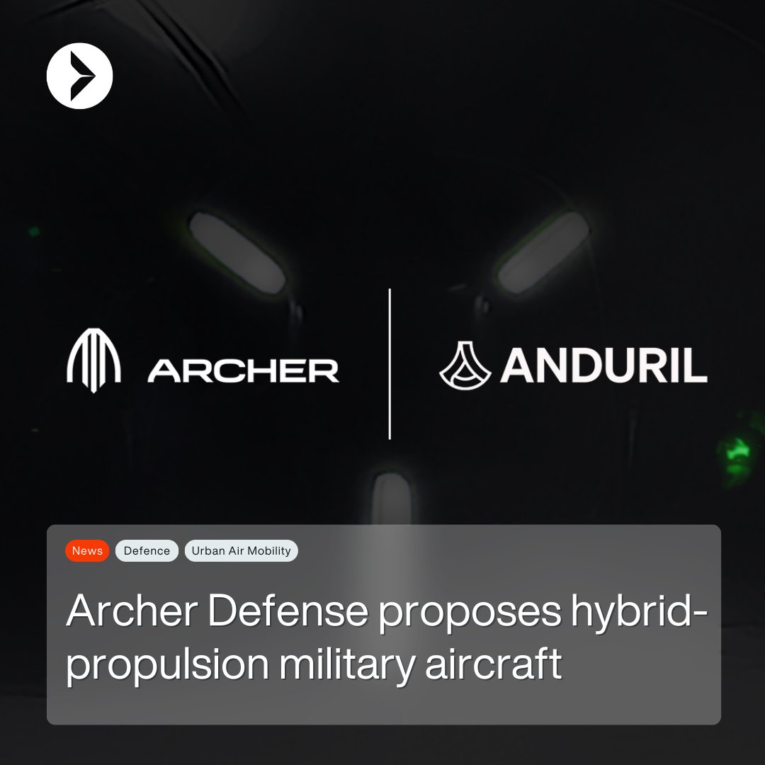 Aerospace Global News (@aero_globalnews) on Twitter photo BREAKING: Newly-formed business sector Archer Defense is targeting a US <a href="/DeptofDefense/">Department of Defense 🇺🇸</a> programme through a new hybrid-propulsion #VTOL aircraft, developed in partnership with <a href="/anduriltech/">Anduril Industries</a> and supported by a $430 million capital raise.
➡️ aerospaceglobalnews.com/news/archer-de…
<a href="/ArcherAviation/">Archer</a> BREAKING: Newly-formed business sector Archer Defense is targeting a US <a href="/DeptofDefense/">Department of Defense 🇺🇸</a> programme through a new hybrid-propulsion #VTOL aircraft, developed in partnership with <a href="/anduriltech/">Anduril Industries</a> and supported by a $430 million capital raise.
➡️ aerospaceglobalnews.com/news/archer-de…
<a href="/ArcherAviation/">Archer</a>