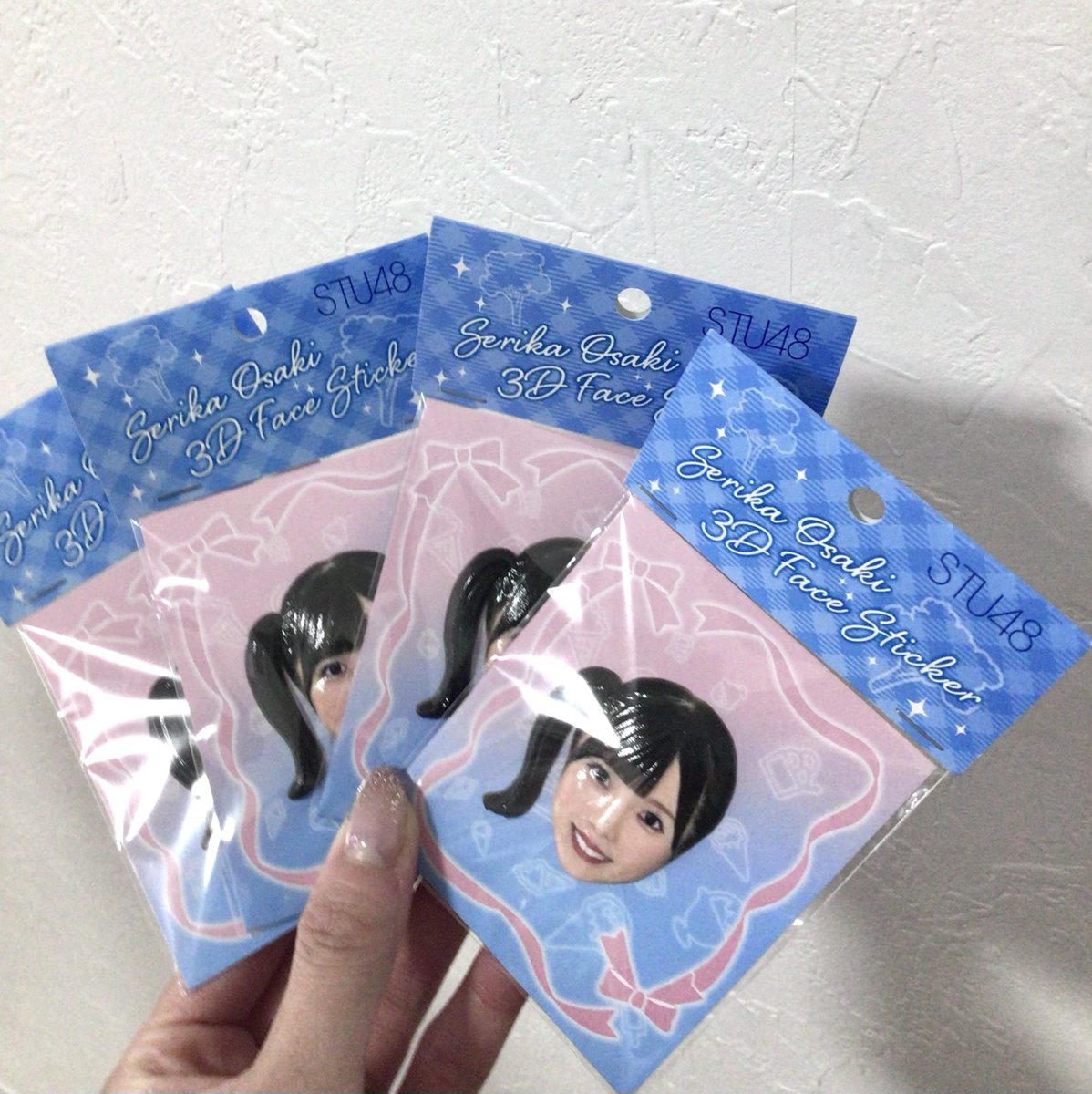 ぱせり3Dステッカー❕ついに明日発売です❕❕❕ STU48のサイドポニー
