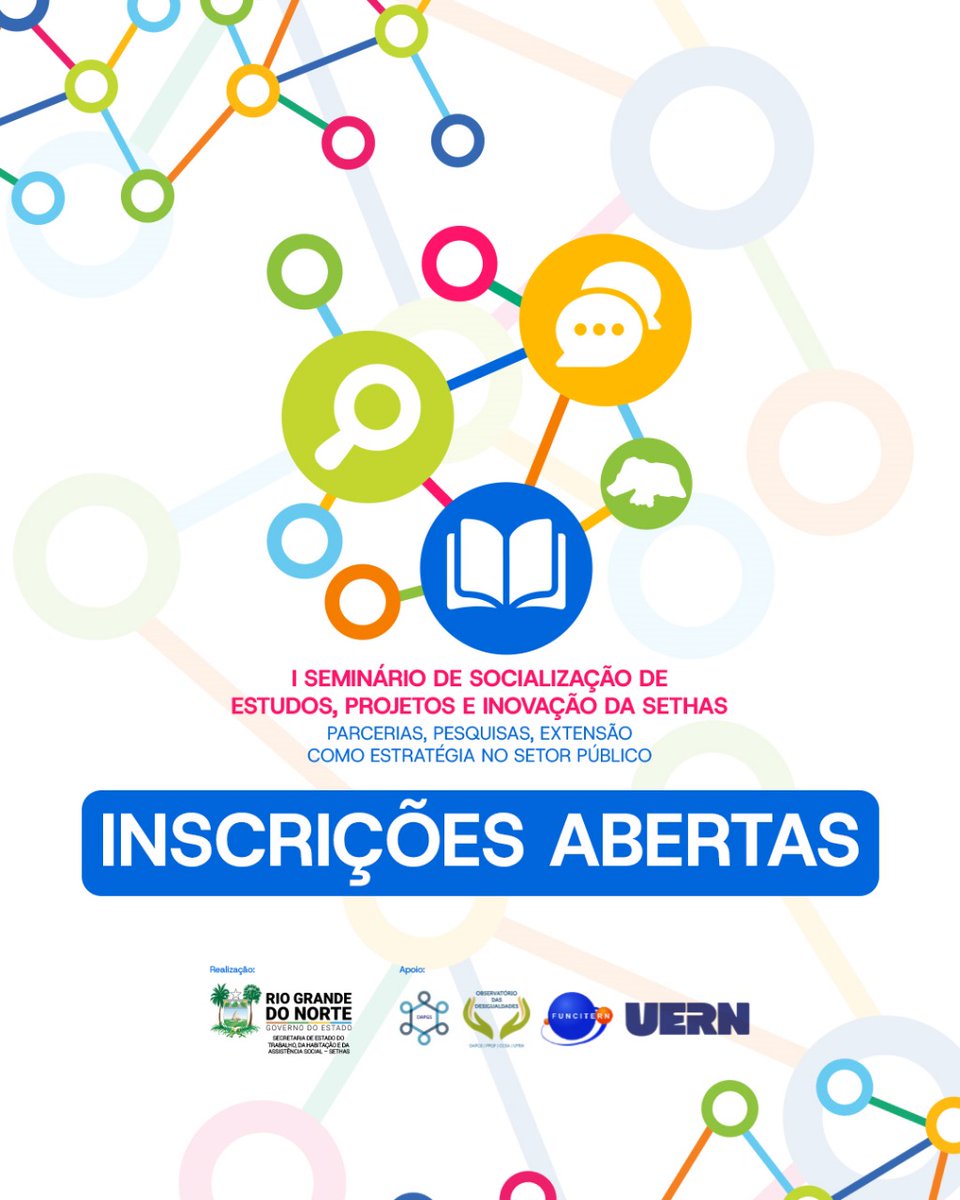 rnsethas's tweet image. SETHAS e FUNCITERN promovem I Seminário sobre parcerias e inovação no setor público em 16 de dezembro.

Veja mais: instagram.com/p/DDcuwNhxJl8/
