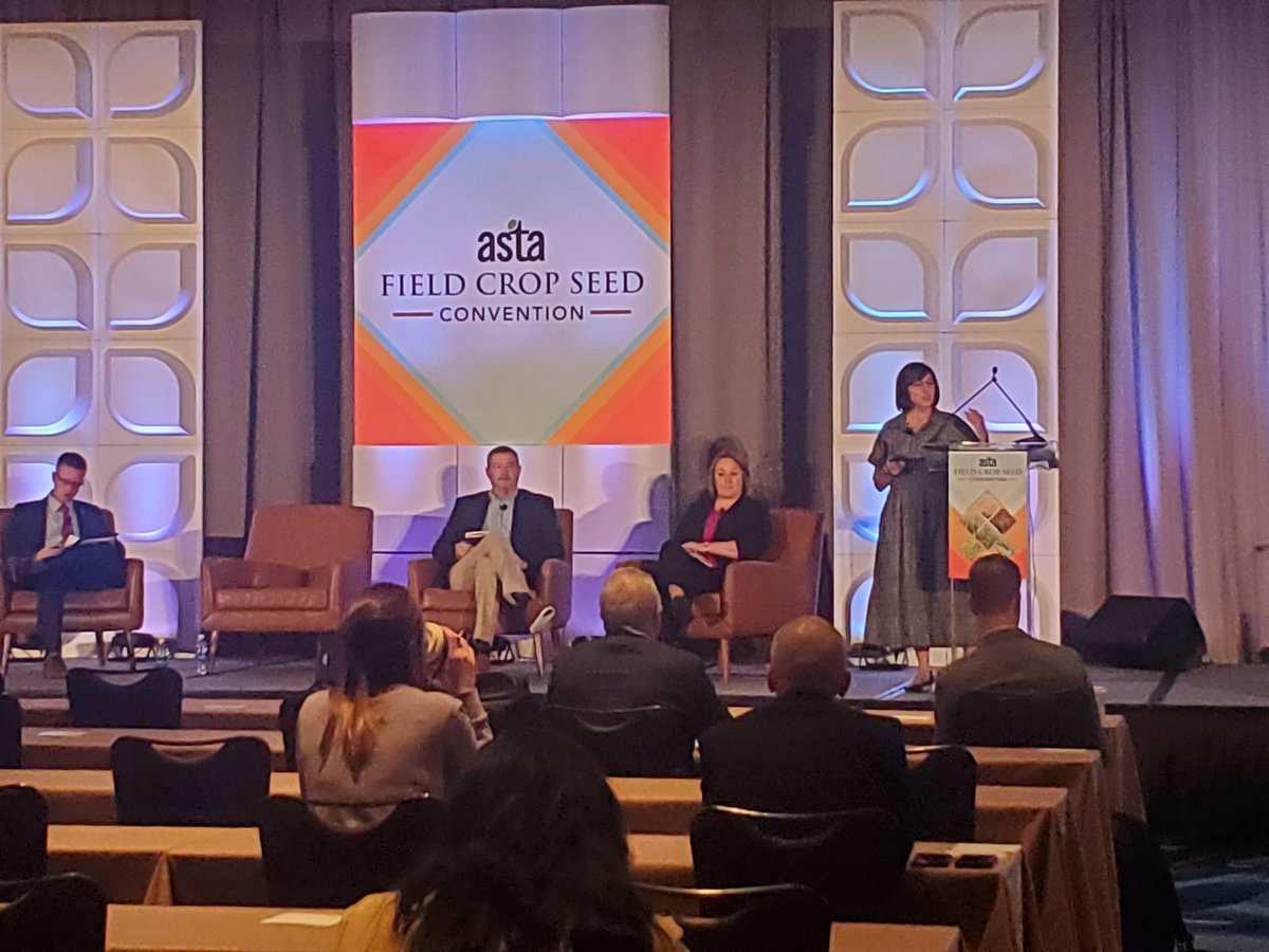 <a href="/NAMAmillers/">NAMA</a> President Jane DeMarchi shares the trends and changes in patterns of wheat production across the U.S. #ASTAFieldCrop