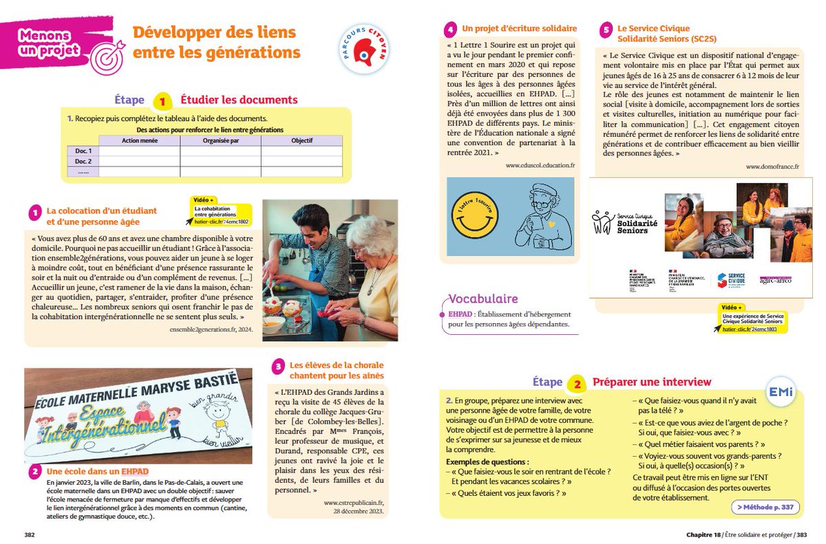 🎄 Développer des liens entre les générations ... 
Et vous, vous faites quoi pour #Noel2024 ?

#EMC #Cycle3 #Cycle4 #Ephad #RencontreInterGenerationnelle #ParcoursCitoyen #EMI 

❄️<a href="/djaftat/">ELICE Jean-Luc</a> <a href="/Mp97440/">MP 974👨🏽‍🏫🌍⏳🏺🐈✈️🇷🇪🇫🇷</a> <a href="/ernaux/">𝕀𝕤𝕒𝕓𝕖𝕝𝕝𝕖 𝕂𝕖𝕤𝕝𝕖𝕣 ➡️🐘</a> <a href="/fredleroux44/">Frédéric LEROUX 🤍🖤</a> 
🙏<a href="/gillesinicropi/">Gilles Sinicropi</a>