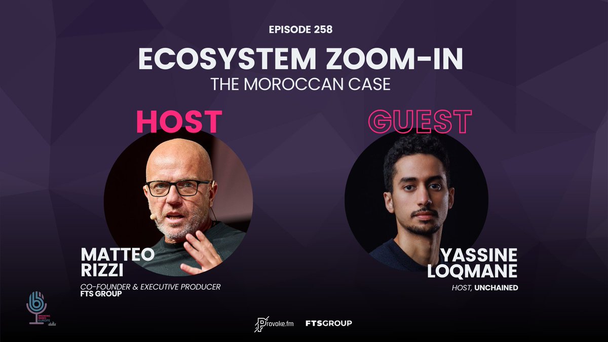 BreakingBanksEU's tweet image. 🌍 Spotlight on Morocco!

🎙️ @matteorizzi &amp;amp; Yassine Loqmane explore Morocco’s fintech rise: bridging gaps, driving innovation, and attracting global talent. From AI to green energy, the future looks bright!

📺 Watch now: youtu.be/GAANVqdYqzg

#MoroccoTech