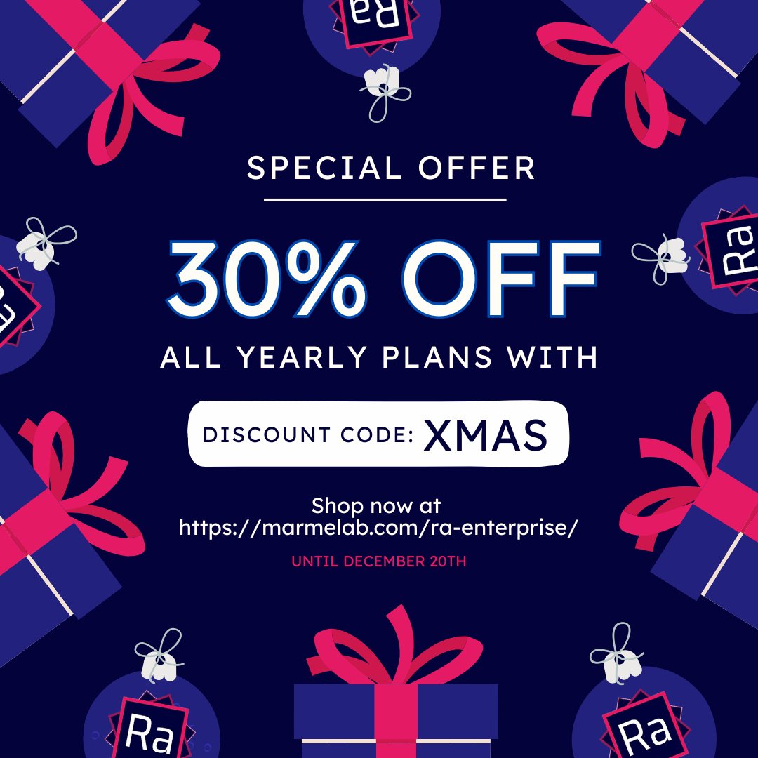 ReactAdmin's tweet image. ⏳ Last chance to get 30% off all yearly plans of react-admin Enterprise Edition!🤩
Don’t miss out on this amazing deal—secure the discount now before it’s too late!🎁👇
🔗react-admin-ee.marmelab.com
#reactadmin #react #devtool #webdev