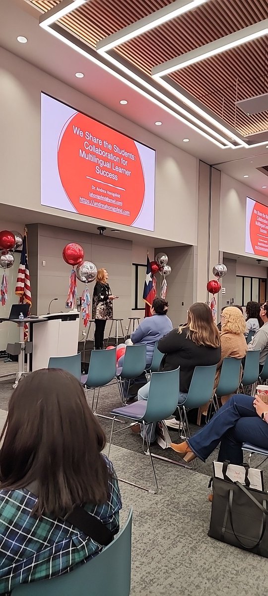 CarlaJano (@carlajano) on Twitter photo ⭐️Back to Region 4 with Dr. Honigsfeld opening Bilingual and ESL Conference⭐️🥳 <a href="/pisdesela/">PISD Elementary Language Arts & Reading</a> <a href="/PasadenaML/">PISD Multilingual Department</a> ⭐️Back to Region 4 with Dr. Honigsfeld opening Bilingual and ESL Conference⭐️🥳 <a href="/pisdesela/">PISD Elementary Language Arts & Reading</a> <a href="/PasadenaML/">PISD Multilingual Department</a>