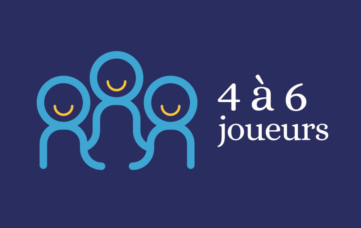 Pour PRÉSAGES, le premier jeu que j’ai illustré, j’ai eu l’occasion de faire ma propre version du picto "nombre de joueurs" et je dois dire une j’aime bien la tête de ces petits gens &lt;3