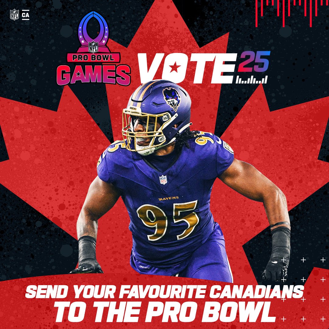 LET’S GO #RavensFlock &amp; help us send Canadian Tavius Robinson to the Pro Bowl! 

 EVERY RT = 1 VOTE 🗳️ #ProBowlVote