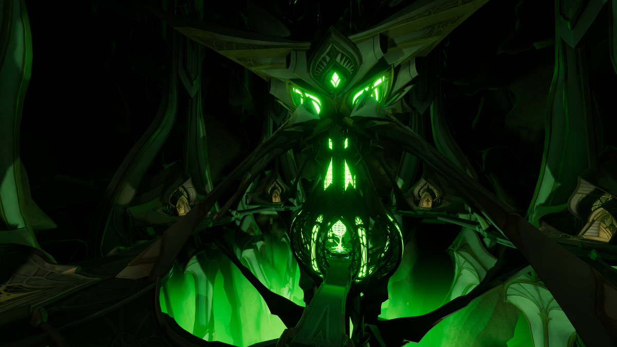 Bradlee1011's tweet photo. World name: Sanctuary of Surasthana - Genshin
By: Wulf
Platform: PC &amp; Quest 

#VRChat #VRChat_world紹介 https://t.co/V4UoosrVe5