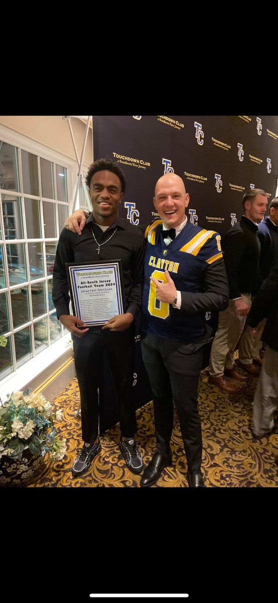 Demetris Williams (@demetri09787038) on Twitter photo Honored to be named All South-Jersey. I would like to thank my coaches and team for helping me achieve this award. <a href="/clippercountry/">CHS</a> <a href="/Coach_JCIII/">John R. Chamberlin III</a> <a href="/Coach_Flagg/">Coach Flagg</a> #AGTG <a href="/TDClubofSJ/">Touchdown Club of Southern New Jersey</a> Honored to be named All South-Jersey. I would like to thank my coaches and team for helping me achieve this award. <a href="/clippercountry/">CHS</a> <a href="/Coach_JCIII/">John R. Chamberlin III</a> <a href="/Coach_Flagg/">Coach Flagg</a> #AGTG <a href="/TDClubofSJ/">Touchdown Club of Southern New Jersey</a>