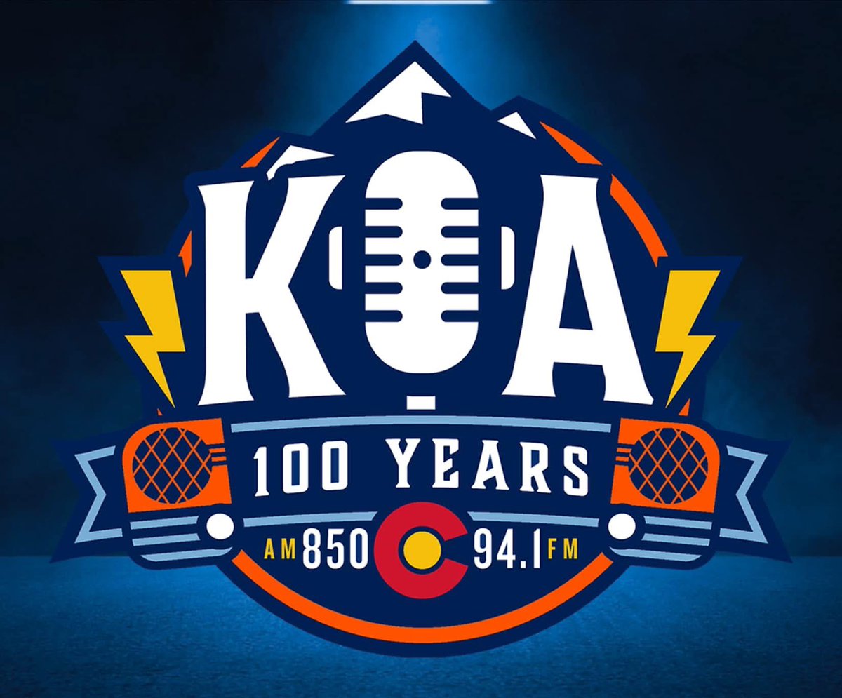 Next year will be my 40th year on the radio. 😲👴🏻

This Sunday is the 100th year on the radio for one of the stations I’m still on. 📻🎙️

The legendary <a href="/KOAColorado/">KOA 850 AM & 94.1 FM</a>. 🏔️