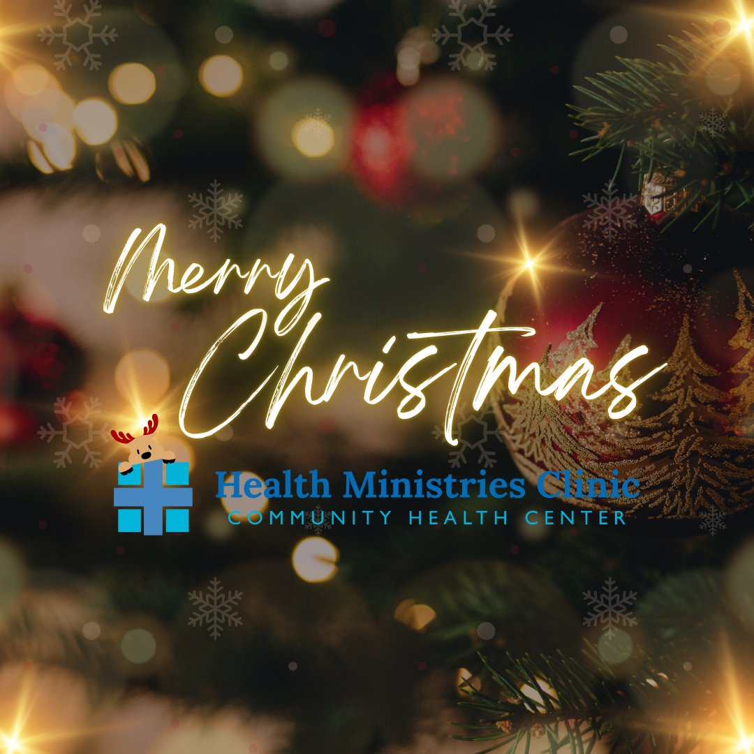 ✨🎄Wishing you a safe &amp; healthy holiday!🎄✨
All HMC locations are CLOSED today. Normal hours will resume tomorrow, December 26th.