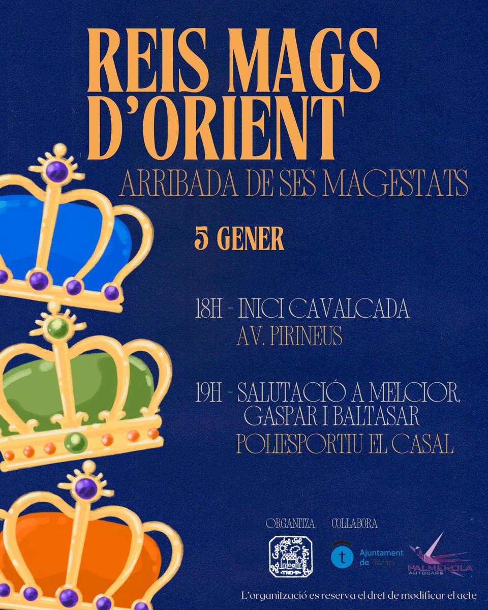 Ja arriba el #NadalAmbLaCasa ✨🎄👑

Prepareu-vos per viure una època plena d’emocions, actes únics i moments que omplen el cor❤️

No podem esperar més per viure-ho amb totes vosaltres! 🫶🏻

Vols saber tot el que hem preparat?

Descobreix-ho ➡️➡️➡️