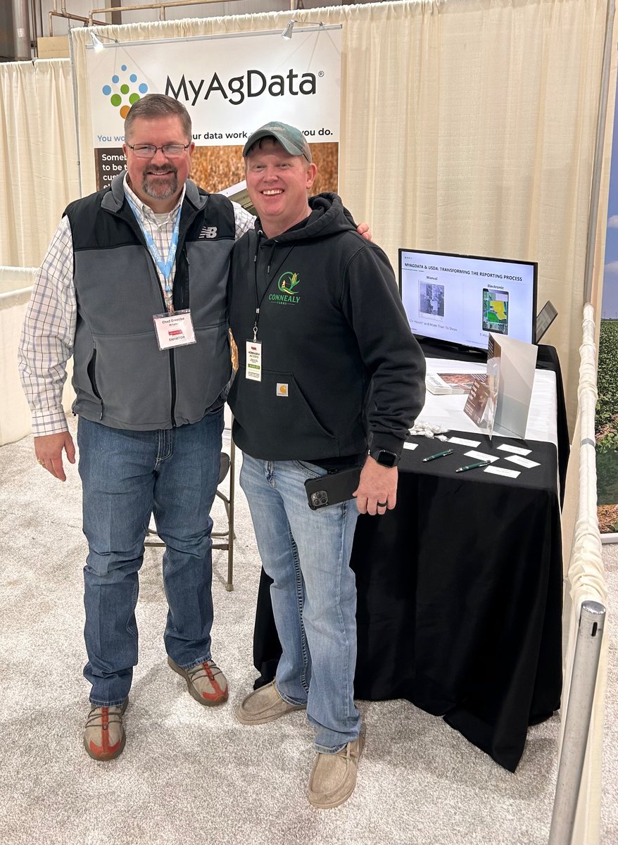 MyAgData's tweet image. Nebraska Ag Expo has been great!! If you saw either of these two awesome guys there- be sure to give this post a like! 

#AgTech #MyAgData #NEAgExpo