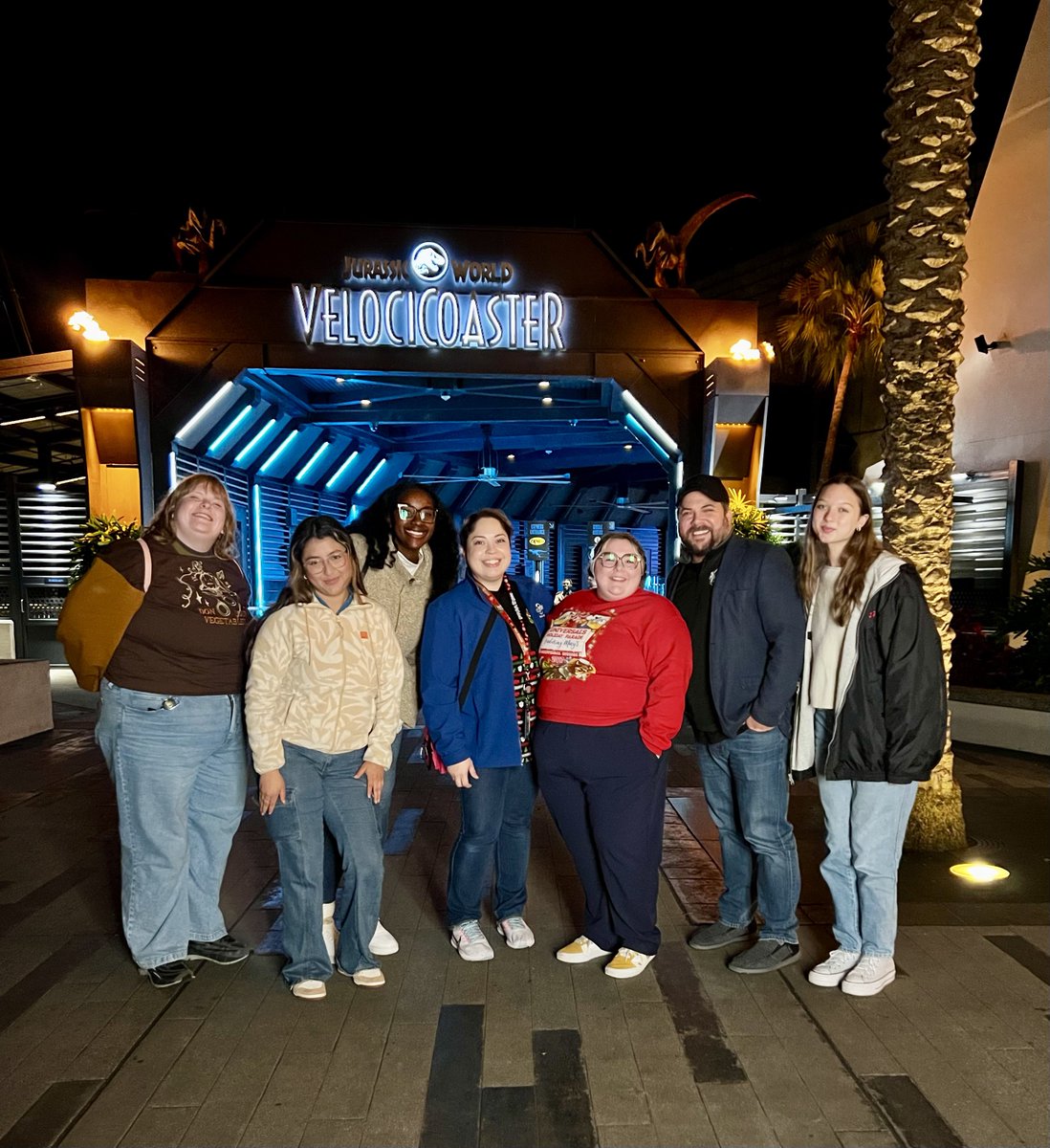 The minds behind the memes! The Universal Orlando Resort Social Media team at the Marketing and Sales Holiday Party.