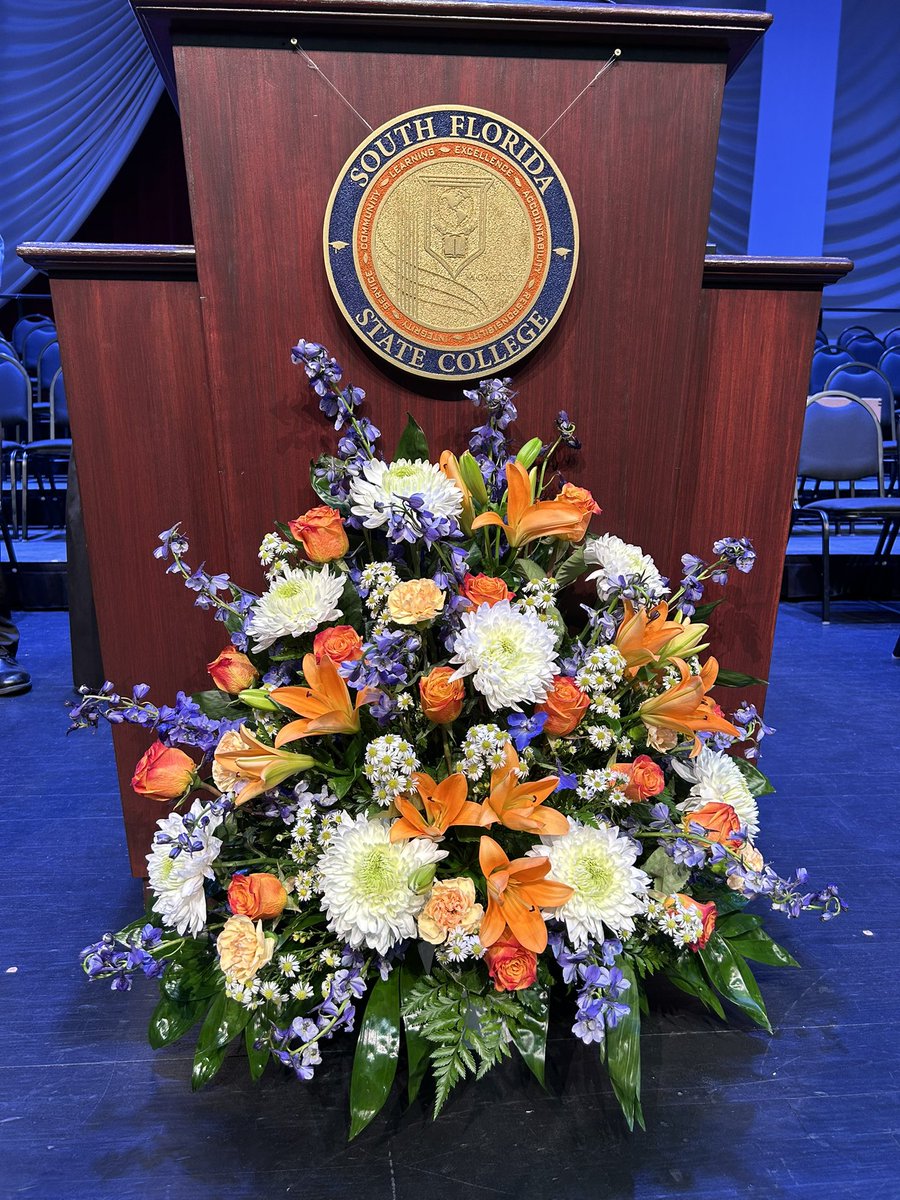 Getting ready for another big night celebrating the achievements of our graduating South Florida State Panthers