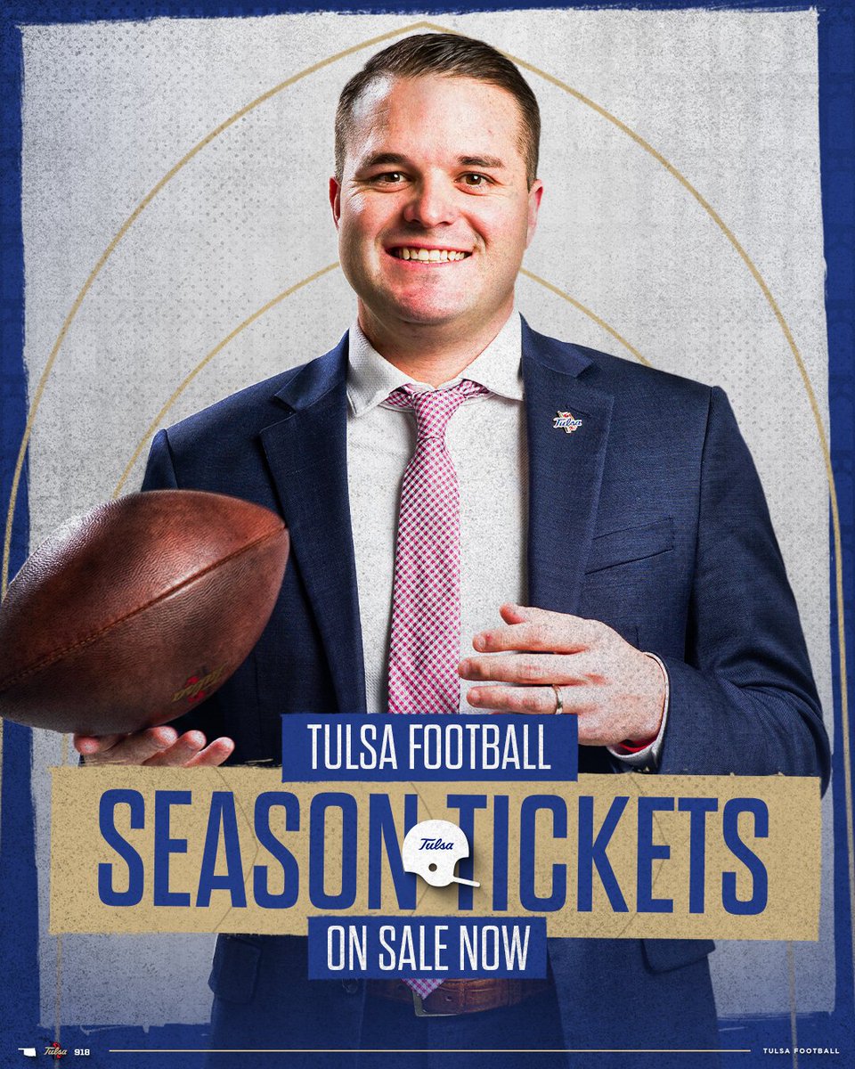Lock in for the Lamb Era and grab your 2025 Season Tickets now!

🎟️ tulsahurricane.com/2025FootballTi…

#ReignCane
