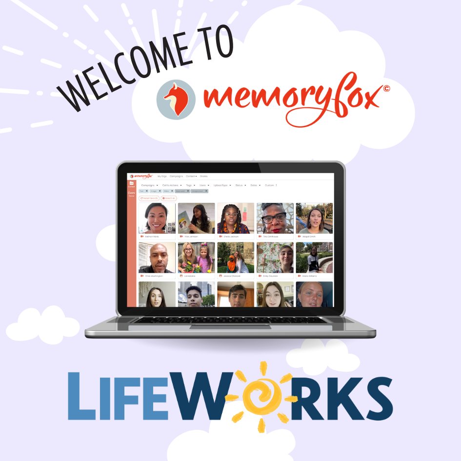 Welcome to #MemoryFox, #LifeworksAustin

We’re honored to join you on your mission to advocate for youth pursuing a stable future for themselves &amp; their families. We can’t wait to help you capture &amp; share their stories!

Thank you for believing in the power of storytelling 🦊