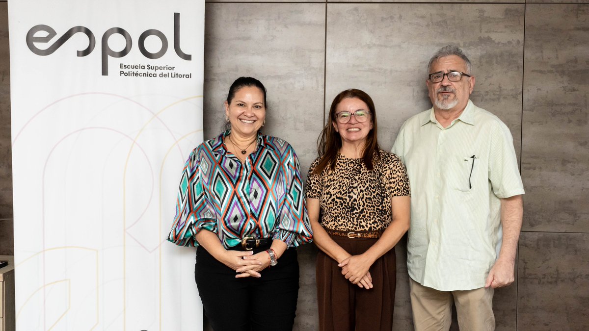 Luiciana Gomes Barbosa, profesora de la <a href="/UFPBoficial/">UFPB</a>, de Brasil, visitó la #ESPOL en el marco del convenio que firmarán ambas universidades, con la finalidad de fortalecer la cooperación interinstitucional.

Nuestra rectora, <a href="/cparedesverduga/">Cecilia Paredes Verduga</a>, recibió a la delegada y durante una