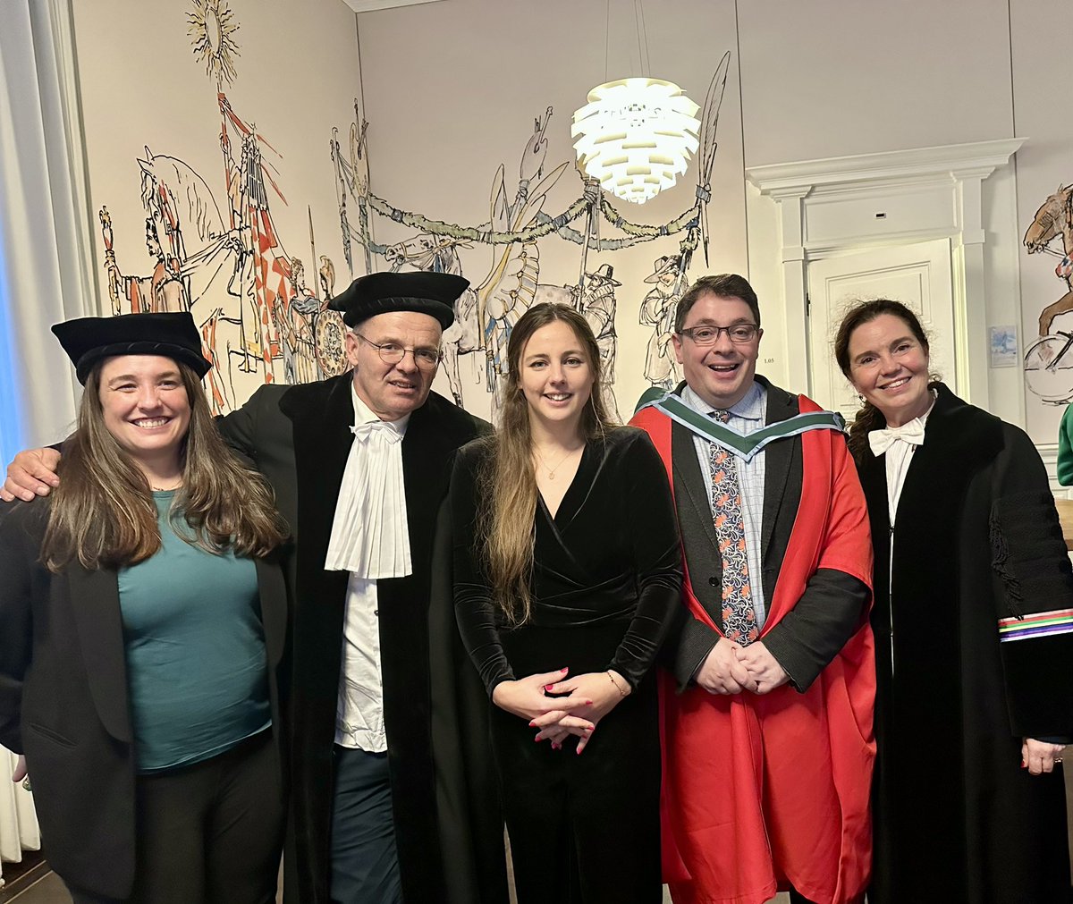 John F. Cryan (@jfcryan) on Twitter photo Always nice to bring a bit of red to Dutch PhD defenses- Huge congratulations to Dr. Lucía Peralta Marzal who successfully defended her PhD in Utrecht today- Also congrats to proud supervisors <a href="/KraneveldAletta/">Aletta Kraneveld</a> Johan Garssen & <a href="/PaulaPerezPard1/">PaulaPerezPardo</a> Always nice to bring a bit of red to Dutch PhD defenses- Huge congratulations to Dr. Lucía Peralta Marzal who successfully defended her PhD in Utrecht today- Also congrats to proud supervisors <a href="/KraneveldAletta/">Aletta Kraneveld</a> Johan Garssen & <a href="/PaulaPerezPard1/">PaulaPerezPardo</a>