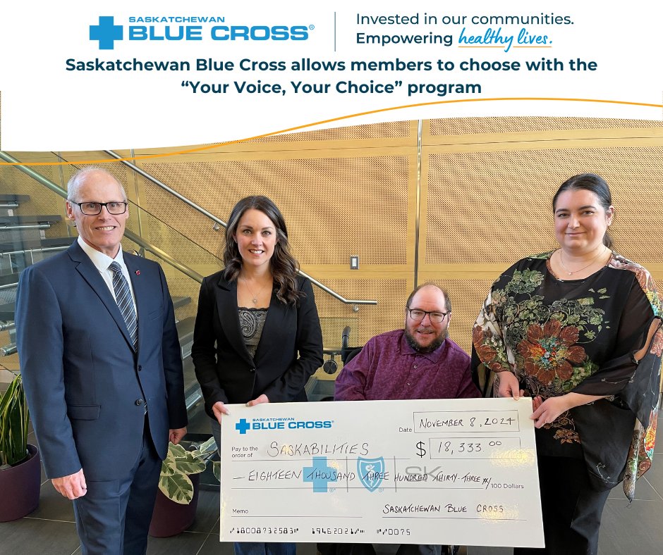 Saskatchewan Blue Cross tweet media