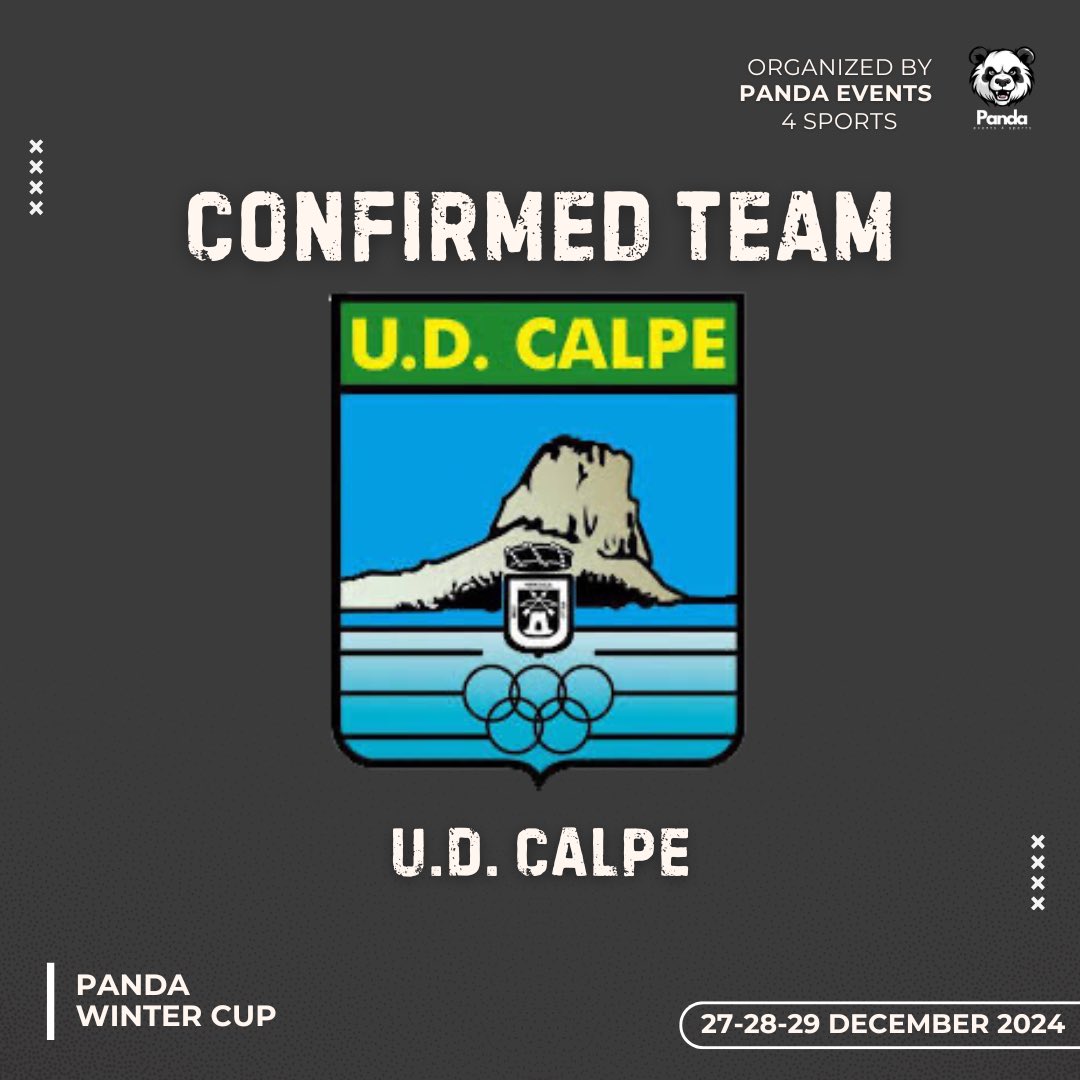 🆆🅴🅻🅲🅾🅼🅴 🟡🟢

U.D. Calpe confirmed team in 𝐏𝐚𝐧𝐝𝐚 𝐖𝐢𝐧𝐭𝐞𝐫 𝐂𝐮𝐩.

• UNDER 12

#torneo #torneofutbol #alevin #benjamin #torneoalevin #torneobenjamin #pic #pandawintercup #alfaz #alfazdelpi #alicante #futbolbase #U10 #U12