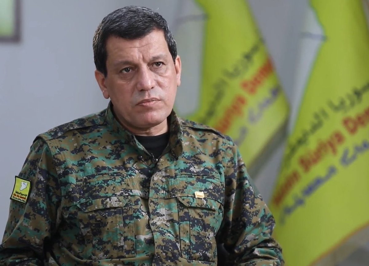 Mazlum Abdi: Biz Türkiye'nin güvenliği için tehdit oluşturmuyoruz. Bu gerçek değil.