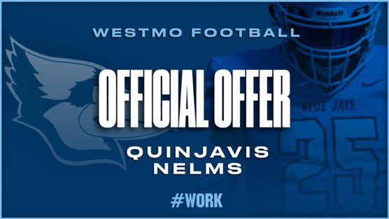 Blessed To Receive an Offer from Westminster🙏🏾🐦‍⬛ #Bluejays
<a href="/Bama_2A/">Bama 2A</a> <a href="/PokaUFootball/">Loachapoka Football</a> <a href="/coachbhall76/">Branden Hall</a>