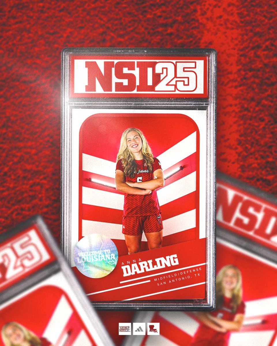 RaginCajunsSOC's tweet photo. 𝚆𝙴𝙻𝙲𝙾𝙼𝙴 𝚃𝙾 𝙻𝙾𝚄𝙸𝚂𝙸𝙰𝙽𝙰 @Anna_Darling15 🤟

#GeauxCajuns https://t.co/rrfR4FJf8b