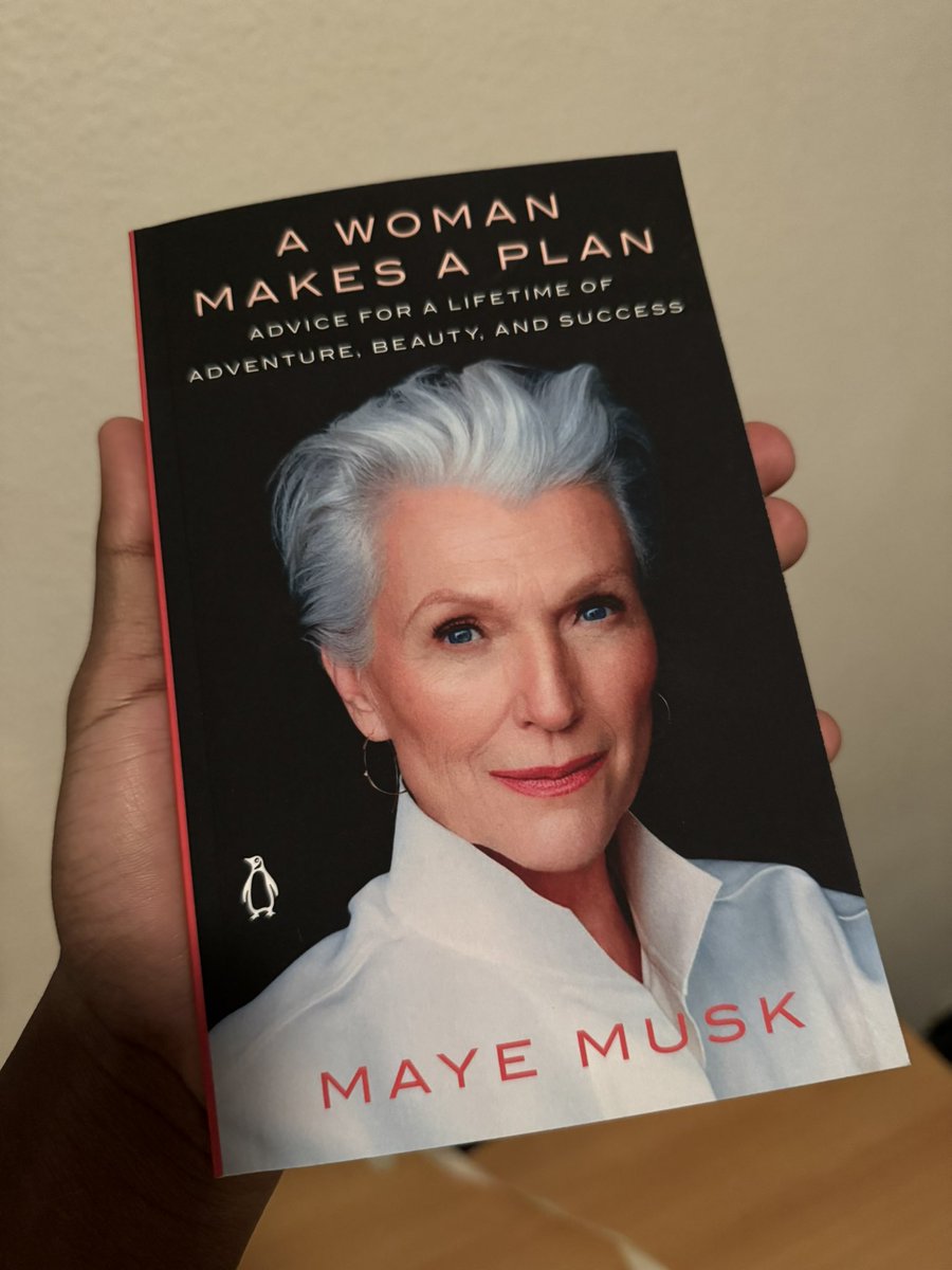 I just bought Maye Musk’s book, and I highly recommend it. It’s available in several languages; I’m a French speaker, but I still chose to buy the English edition. Great Job <a href="/mayemusk/">Maye Musk</a> ! ❤️