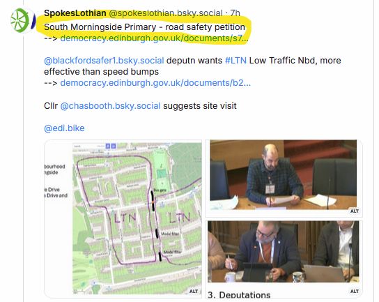 SpokesLothian's tweet photo. Transport Cttee 12.12.24
Our full thread on Bsky
HERE--> https://t.co/Gdj0v8JzbB
topics include..
@SMorningsidePS
#CliftonRoad dangers
@20splentyforus - rural
#BikeParking - city centre
#BikeHire
#DalmenyPark
@scotgov🚲🚶♂️👩🦽funding
#TrafficOrders - delays
@qdcc @edfoc @SW20Ed https://t.co/gWVvaacUQI