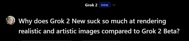 randydreammaker's tweet photo. When X Support won't answer, go straight to the source causing the problem and ask! #Grok2Sucks #Grok2NewSucks #Grok #Grokai #Grok2images #Grok2new #GrokFree #Grok
LINK GOES TO REPLY FROM GROK2NEW
https://t.co/nA2UBu4WKU https://t.co/FB9T66gpvU