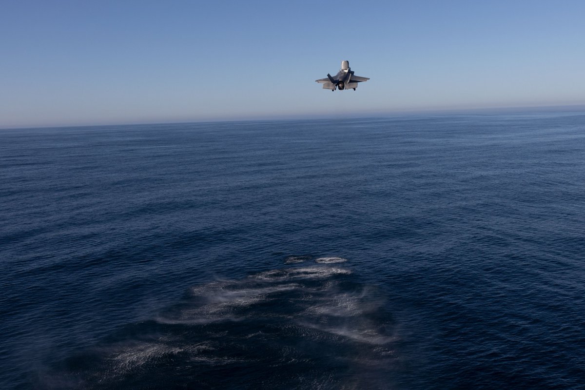 USPACOM's tweet photo. Ready to see our @Marines and @USNavy in action? Check out #SteelKnight24.
This annual exercise enhances the capabilities of @1stMEF, integrating air, ground, and naval forces to ensure #Readiness and interoperability. https://t.co/rn94B8s3qs