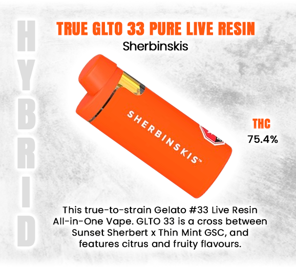 Social_GrandCan's tweet photo. *Informational Purposes*
#TrueGLTO33 #LiveResin #Sherbinskis #CannabisExcellence #PremiumConcentrates #TerpeneProfile #CraftCannabis #SolventlessExtracts #CannabisCulture #THCConnoisseur #CannabisLifestyle #DabLife #CannabisCanada #CannabisCraftsmanship #GrandCannabis https://t.co/kOZtJNteXi