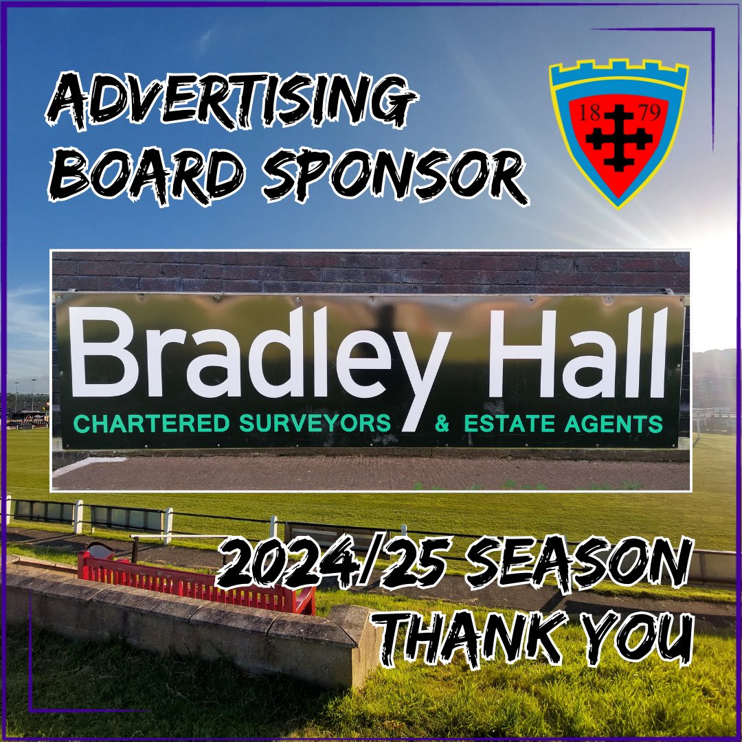 🙏 Thank You

A big thanks to 2 of our long term sponsors for their pitchside advertising board sponsorship for the 2024/25 season.

<a href="/Lalkhazana/">Lal Khazana</a> 
<a href="/_BradleyHall_/">Bradley Hall</a>