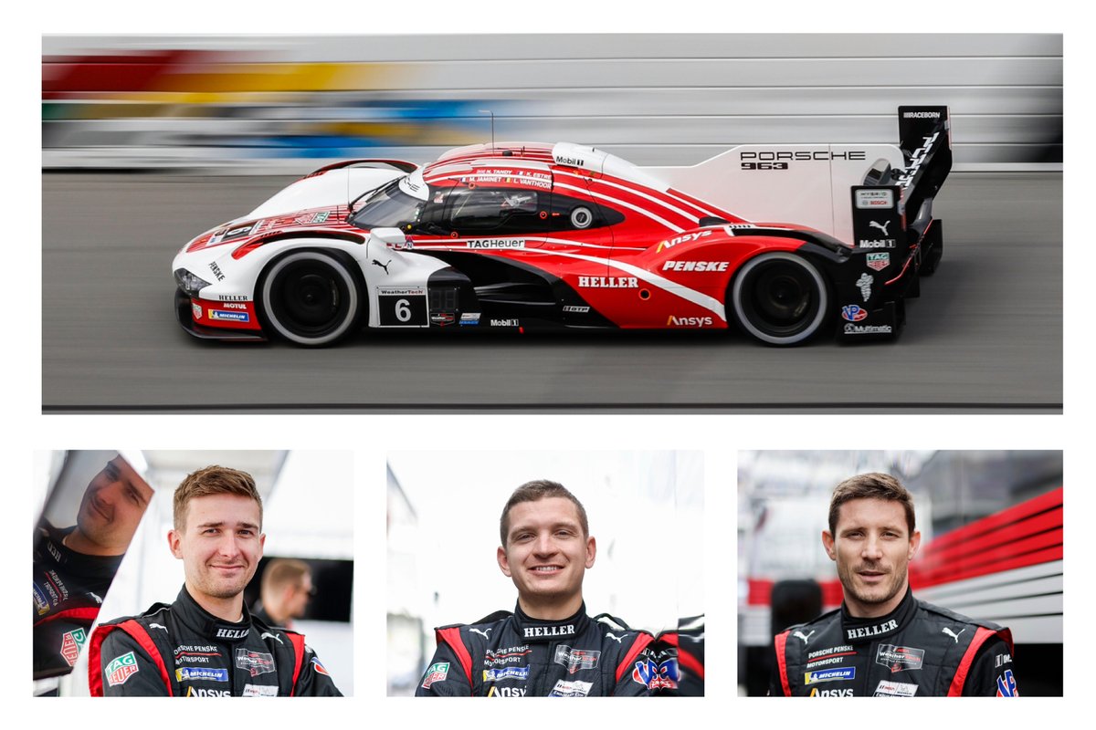 Porsche Motorsport (@porscheraces) on Twitter photo #IMSA - #PorschePenskeMotorsport's driver line-up for the 2025 <a href="/IMSA/">IMSA</a> #Daytona24 🇺🇸, part 1:
Regular IMSA drivers @MattCampbell22_ and @MathJaminet share the No. 6 #Porsche963. @KevinEstre will join the duo at <a href="/DAYTONA/">Daytona International Speedway</a>.
<a href="/Team_Penske/">Team Penske</a> #Raceborn #IMSA - #PorschePenskeMotorsport's driver line-up for the 2025 <a href="/IMSA/">IMSA</a> #Daytona24 🇺🇸, part 1:
Regular IMSA drivers @MattCampbell22_ and @MathJaminet share the No. 6 #Porsche963. @KevinEstre will join the duo at <a href="/DAYTONA/">Daytona International Speedway</a>.
<a href="/Team_Penske/">Team Penske</a> #Raceborn
