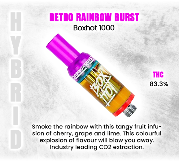 Social_GrandCan's tweet photo. *Informational Purposes*
#RetroRainbow #BoxHot1000 #VapeLife #CannabisVape #VapeCulture #RainbowVape #HighQualityVape #THCExperience #SmoothVape #VapingInStyle #FlavorBurst #VapeCommunity #PremiumVape #CannabisConnoisseur #VapeOn #FlavorfulVape #GrandCannabis https://t.co/rowkQiQ7le