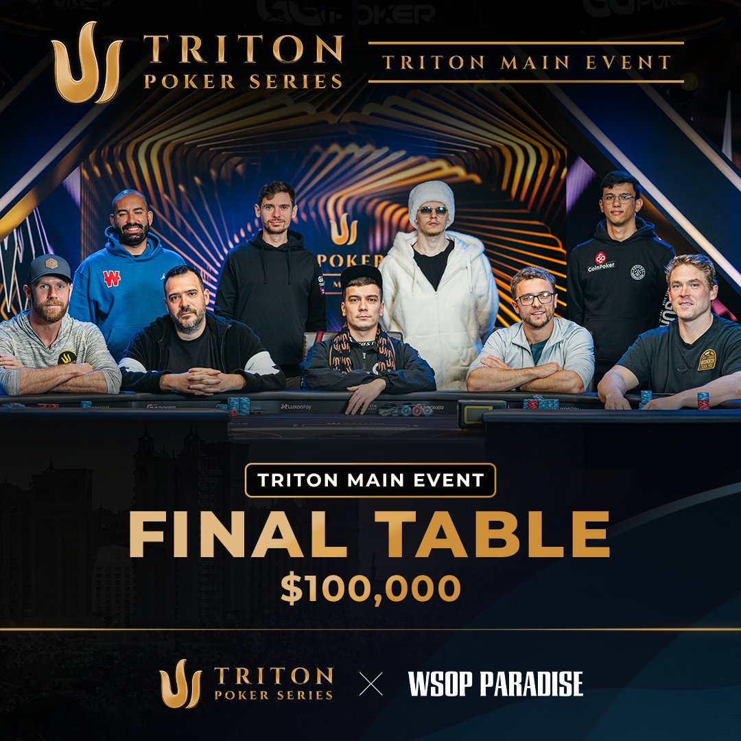 Triton Poker tweet media