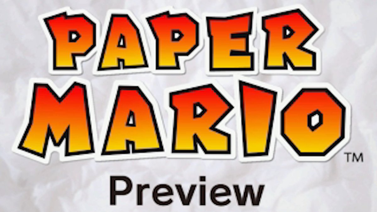 Marionova64's tweet photo. Be among the first to finally see the lost Paper Mario 3DS trailer after 14 years.

https://t.co/6B2yrZVWEh https://t.co/Lmm35ofx04