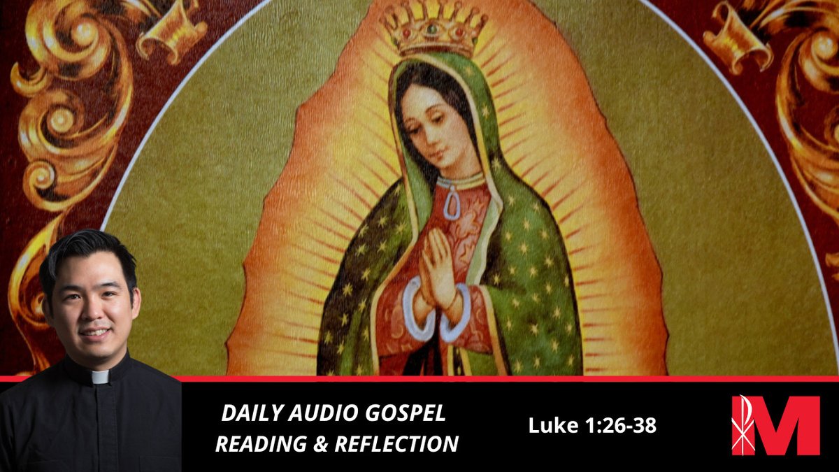 MaryknollFrsBrs's tweet photo. Then the angel said to her,
“Do not be afraid, Mary,
for you have found favor with God..."
LK 1:26-38 ➡️ https://t.co/RwawThOWa0
#ComeToMe #RestInJesus#CatholicPodcast #FaithfulReflection #JesusComforts #AdventSeason #DivineRest https://t.co/XkO8Jsz9yD