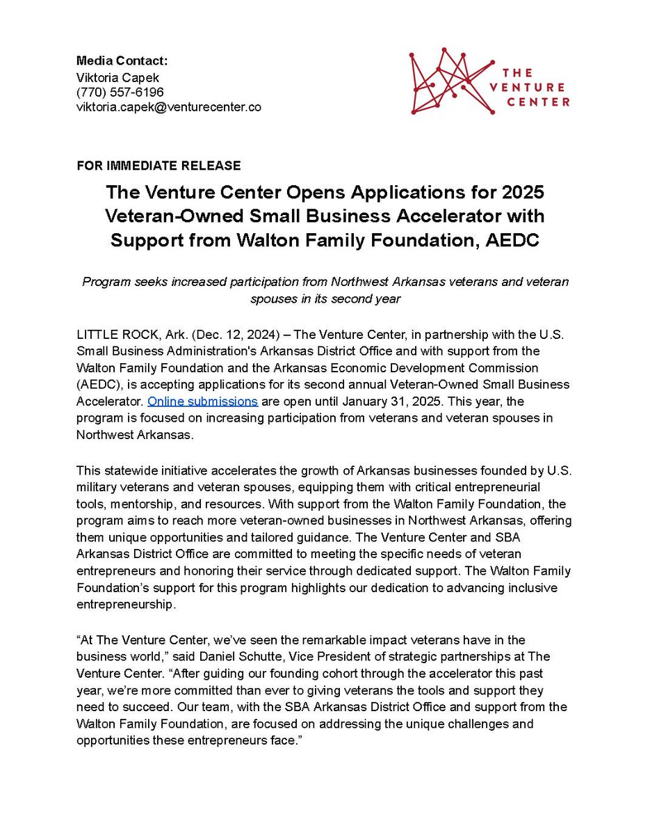 SBA_Arkansas tweet media