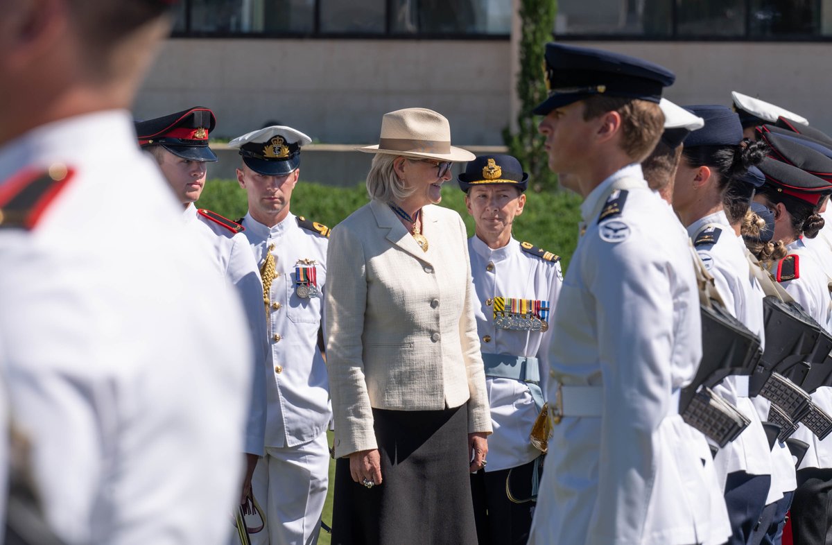 DefenceAust's tweet photo. Congratulations to the 2024 graduates of the @ComdtADFA. 👏The graduates represent the quality education & training provided by ADFA across a number of disciplines to prepare them to serve in the domains of maritime, land, air, space & cyber. #YourADF https://t.co/MWMWV63TLZ