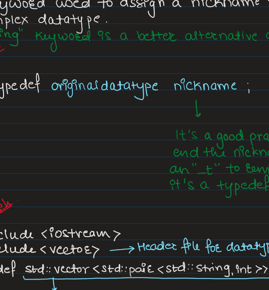 maybe_hiren's tweet image. Day 27:
Finally started #Cpp. 
#BroCode always helps.
Learnt #namespaces #typedef #typeconversation #userinputs
I&apos;ve not been consistent lately, I have pushed my limits but it&apos;s not enough
Trying waking up early in the morning and finishing up with CPP at the start of the day.