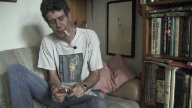 TheCinesthetic's tweet photo. anthony bourdain, 1990s https://t.co/OcGUPY6jdS